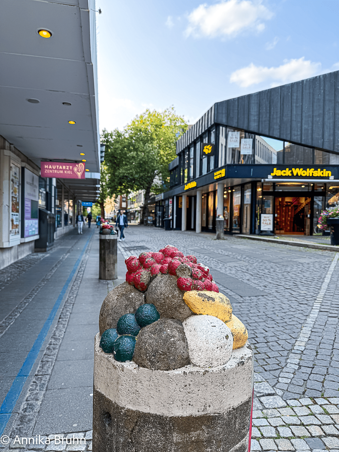 Boller mit Früchten